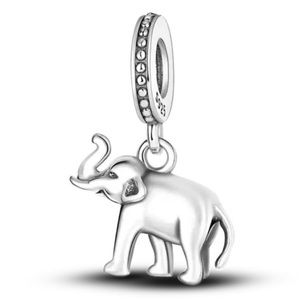 PANDORA Lucky Elephant Charm  Silver